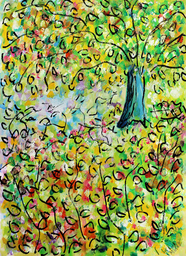 Endroit rêvé by Jean Mirre, Work on Paper for Sale on Singulart