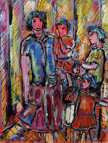 Monoparentale von Jean Mirre, Malerei kaufen auf Singulart