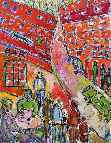 La vie d'avant par Jean Mirre, Œuvre sur papier en vente sur Singulart