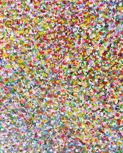 exMille et une roses van Jean Mirre, Schilderij te koop op Singulart