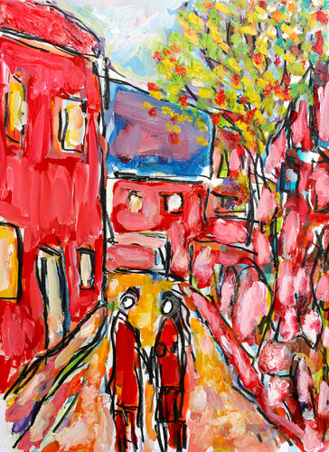 Paix par Jean Mirre, Œuvre sur papier en vente sur Singulart