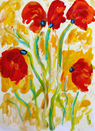 Composition florale von Jean Mirre, Werk auf Papier kaufen auf Singulart