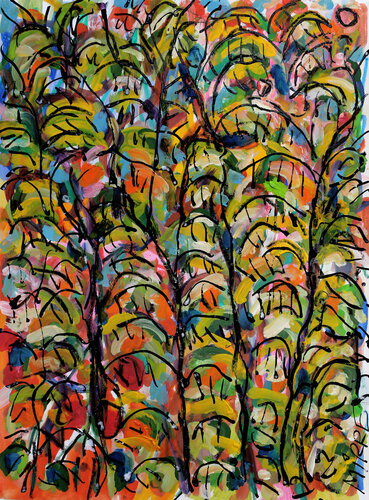 Bananeraie by Jean Mirre, Work on Paper for Sale on Singulart