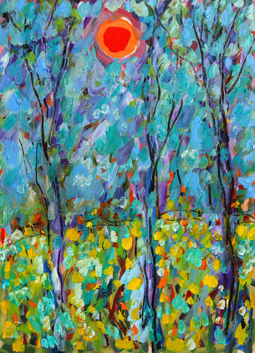 L'hiver en été di Jean Mirre, Opera su carta in vendita su Singulart