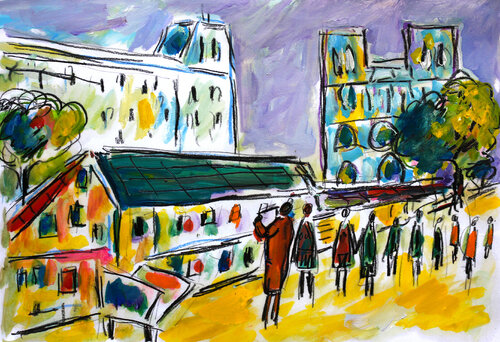 Les bouquinistes à Paris Jean Mirre