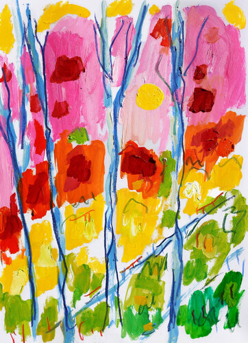 Sharing light von Jean Mirre, Werk auf Papier kaufen auf Singulart