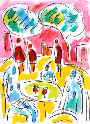 Féministes von Jean Mirre, Werk auf Papier kaufen auf Singulart