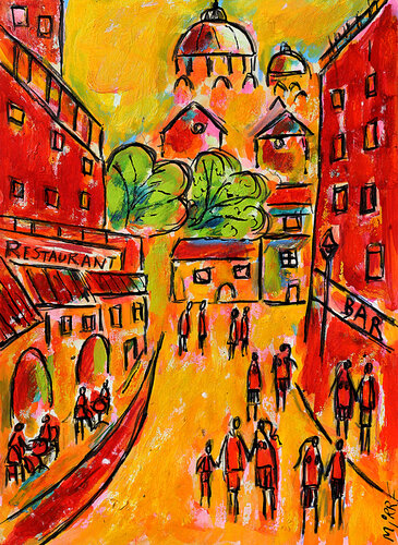 Day and light von Jean Mirre, Werk auf Papier kaufen auf Singulart