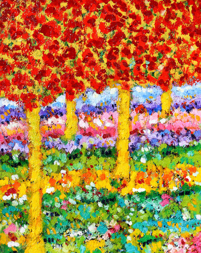 exHeather van Jean Mirre, Schilderij te koop op Singulart