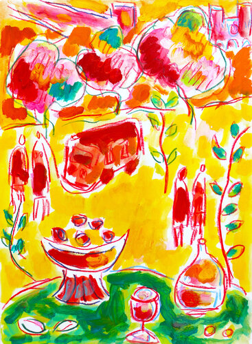 Citrus by Jean Mirre, Work on Paper for Sale on Singulart