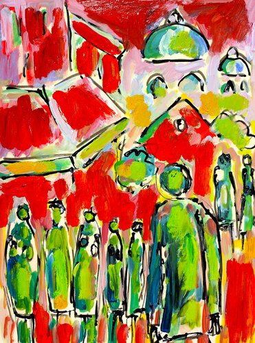 As time goes by van Jean Mirre, Werk op papier te koop op Singulart