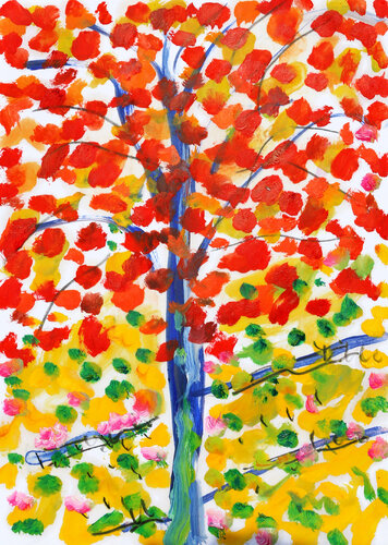 Youth tree van Jean Mirre, Werk op papier te koop op Singulart