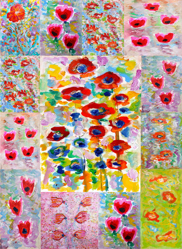 Wonderland van Jean Mirre, Werk op papier te koop op Singulart