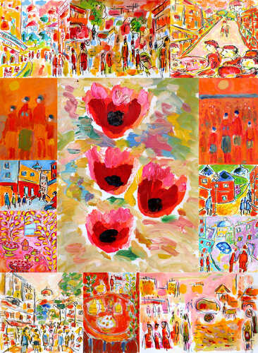 June and July van Jean Mirre, Schilderij te koop op Singulart