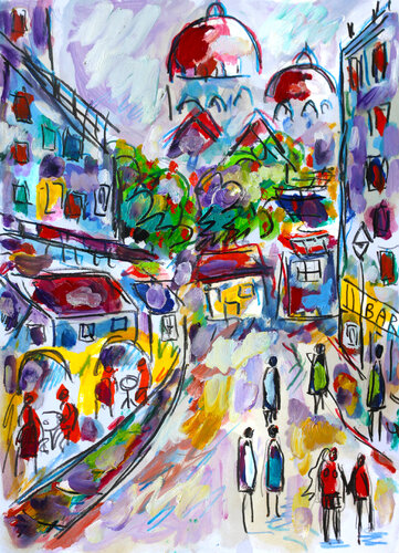 Happy century von Jean Mirre, Werk auf Papier kaufen auf Singulart