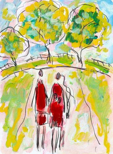exFriend lovers van Jean Mirre, Werk op papier te koop op Singulart