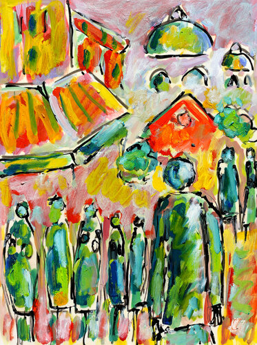 Vieux Montmartre par Jean Mirre, Œuvre sur papier en vente sur Singulart