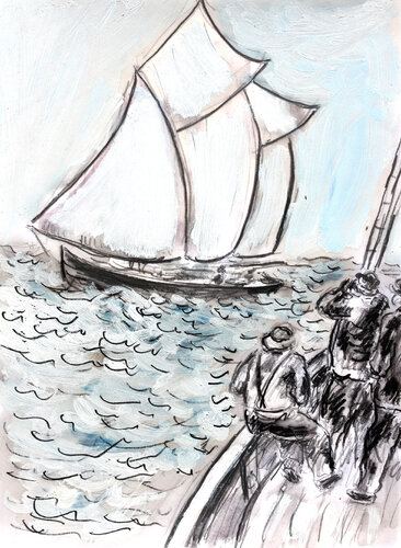 All well di Jean Mirre, Opera su carta in vendita su Singulart