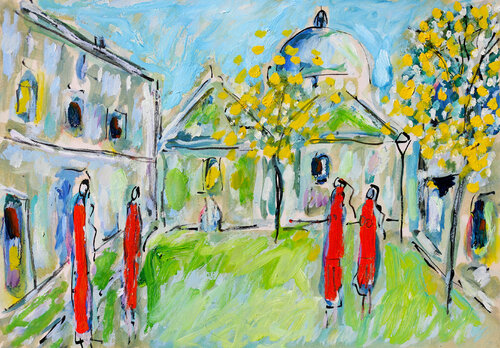 La Sorbonne von Jean Mirre, Werk auf Papier kaufen auf Singulart