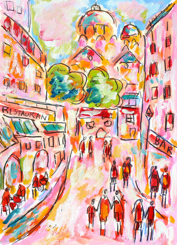 Precious life van Jean Mirre, Schilderij te koop op Singulart