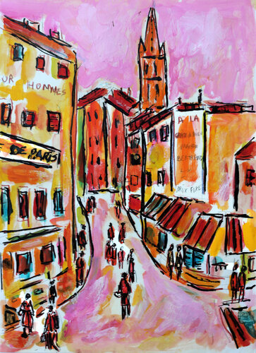 Limoges par Jean Mirre, Peinture en vente sur Singulart