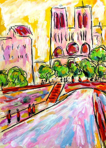 Berges di Jean Mirre, Pittura in vendita su Singulart