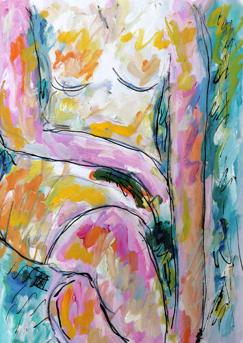 Girl van Jean Mirre, Schilderij te koop op Singulart
