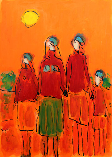 Famille iranienne van Jean Mirre, Schilderij te koop op Singulart