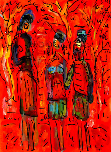 exTransmettre van Jean Mirre, Schilderij te koop op Singulart