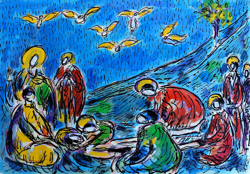 Les anges de Giotto Jean Mirre