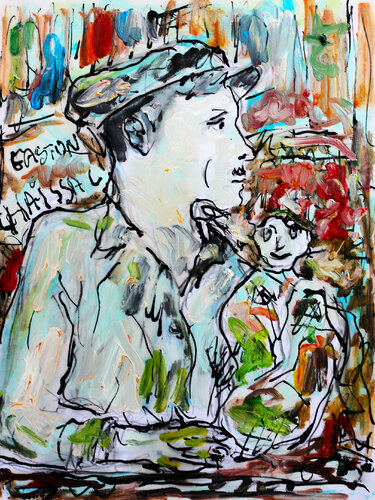 Gaston Chaissac   SOLD van Jean Mirre, Schilderij te koop op Singulart