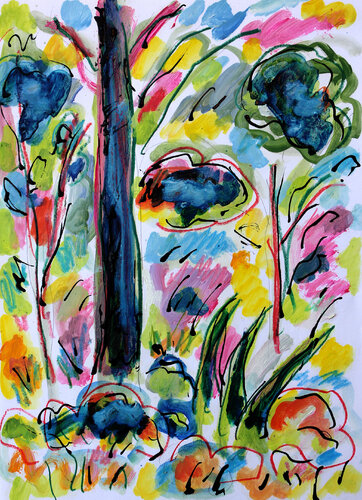 Milk Wood par Jean Mirre, Peinture en vente sur Singulart