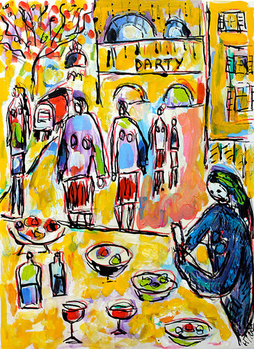 Darty y'a tout par Jean Mirre, Peinture en vente sur Singulart