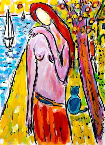 Tropique par Jean Mirre, Peinture en vente sur Singulart