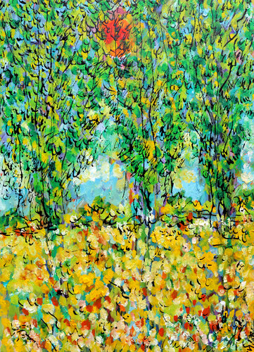 Orée par Jean Mirre, Peinture en vente sur Singulart