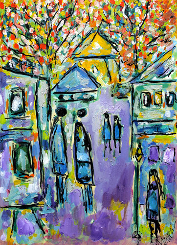 Ultraviolet di Jean Mirre, Pittura in vendita su Singulart