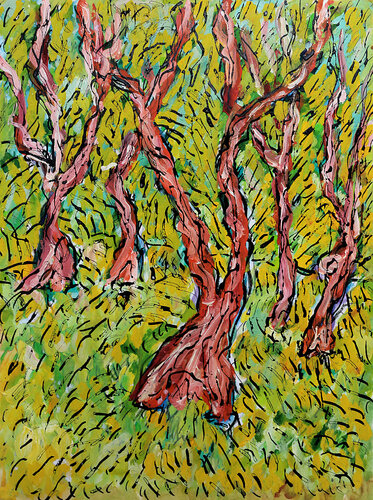 Façon Van Gogh by Jean Mirre, Painting for Sale on Singulart