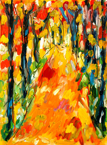 Sentier forestier van Jean Mirre, Schilderij te koop op Singulart