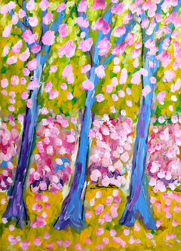 Tant qu'il y aura des arbres von Jean Mirre, Malerei kaufen auf Singulart