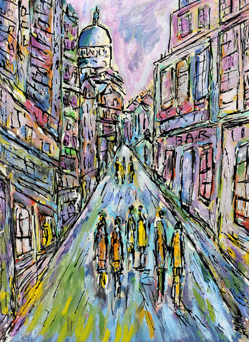 Début d'hiver di Jean Mirre, Pittura in vendita su Singulart