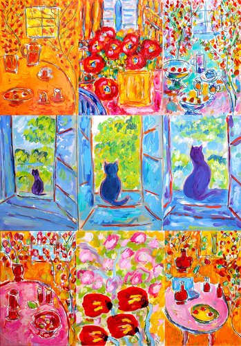 Anti Stress van Jean Mirre, Schilderij te koop op Singulart