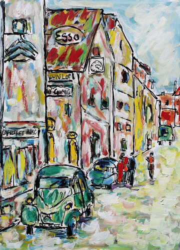 Deudeuche  SOLD von Jean Mirre, Malerei kaufen auf Singulart