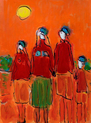 Famille van Jean Mirre, Schilderij te koop op Singulart