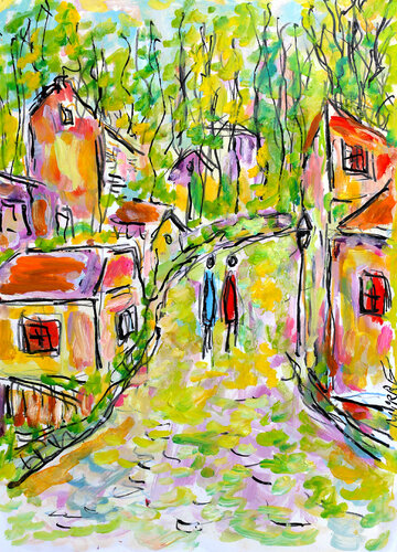 Barbizon van Jean Mirre, Schilderij te koop op Singulart