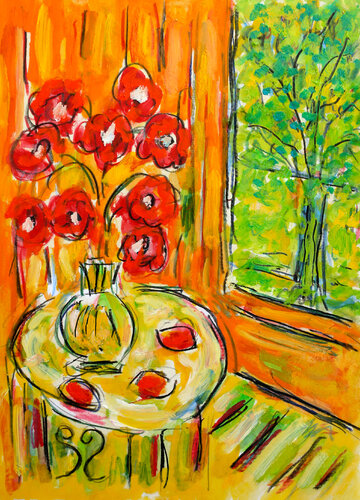 Calme intérieur par Jean Mirre, Peinture en vente sur Singulart