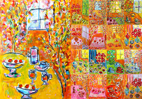 Grand matin d'été van Jean Mirre, Schilderij te koop op Singulart