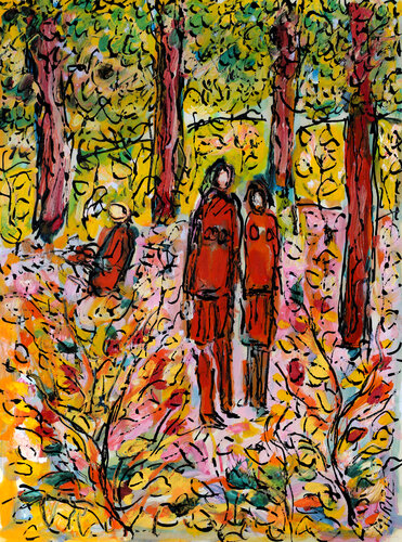 Bivouac von Jean Mirre, Malerei kaufen auf Singulart