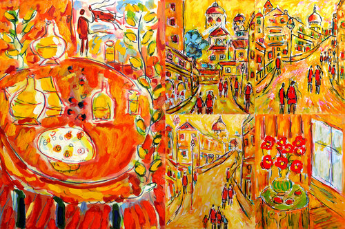 Grand amour van Jean Mirre, Schilderij te koop op Singulart