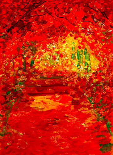 Automnale van Jean Mirre, Schilderij te koop op Singulart