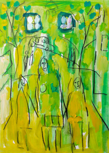 School day van Jean Mirre, Schilderij te koop op Singulart